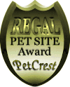 REGAL PET CREST SITE AWARD